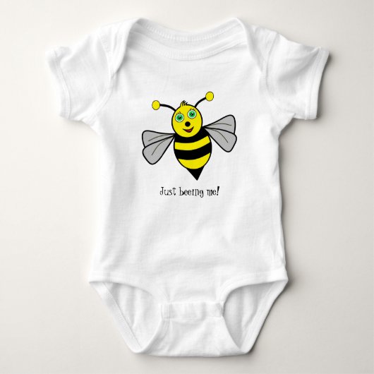 Body "Je viens de me voir !" Bee Bodysuit (Devant)