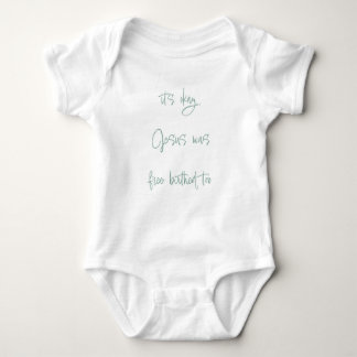 Body Jersey de naissance gratuite | Funny Baby Bodysuit