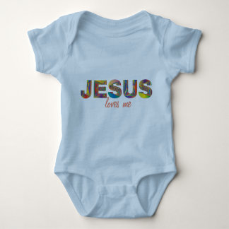 Body Jésus m'aime Onsie pour bébé