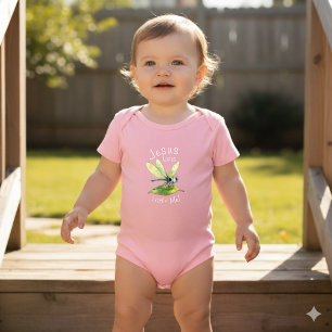 Body Jésus mignon aime petite fille au libellule garçon