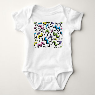 Body Jeu géométrique : Motif de formes de Doodles