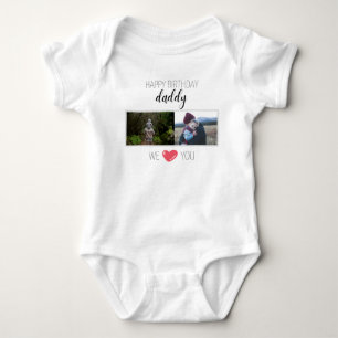 BODY JEUX ANNIVERSAIRE DADDY BABY BODYSUIT PERSONNALISÉ