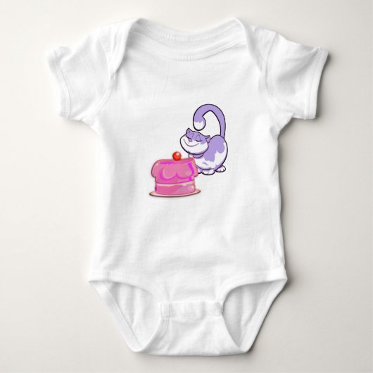 Body Joli Chat Cupcake Violet (Devant)