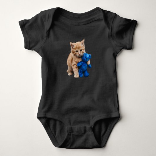 Body Joli Chat Orange Teddy (Devant)