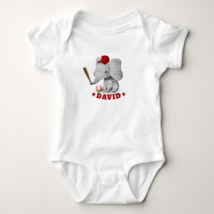 Body Joli Elephant Baseball Boy