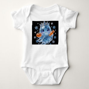 Body Joli fantôme de glace bleu cristal Halloween