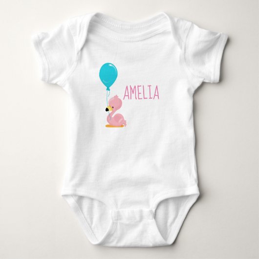 Body Joli Flamant Rose (Devant)