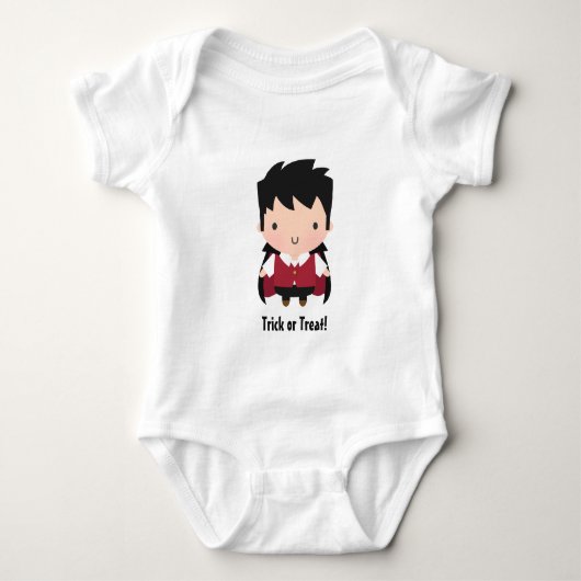 Body Joli garçon vampire, bébé Halloween (Devant)