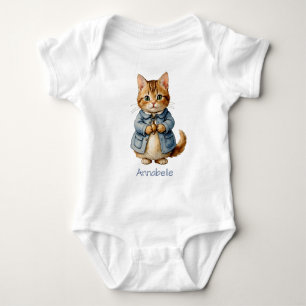Body Joli Kitty à Personnaliser à l'Ancienne