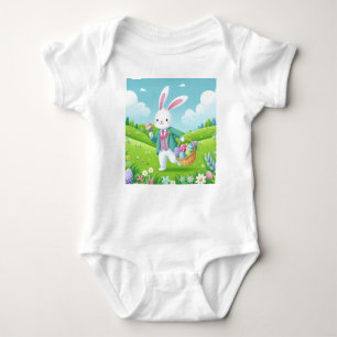Body Joli lapin de Pâques coloré