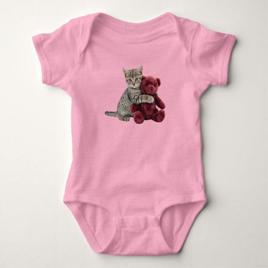 Body Joli Ours en Peluche Tabby (Devant)