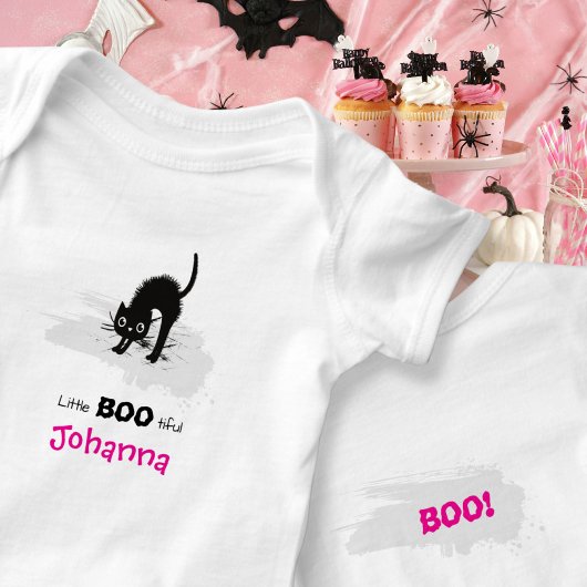 Body Joli Petit Fantôme de Chat Mignon Bébé Halloween