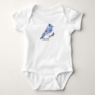 Body Jolie aquarelle Oiseau Tweet Tweeter my Little One