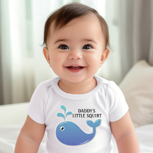 Body Jolie baleine bleue petit jet