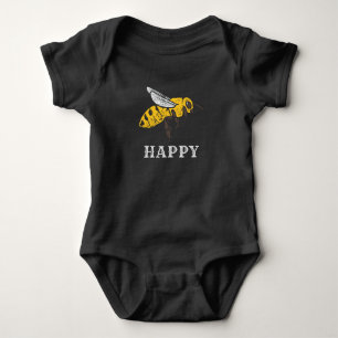 Body Jolie Bee Happy Personnalisée Nouveauté