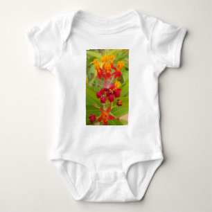 Body Jolie florale colorée avec Milkweed Art Imprimer