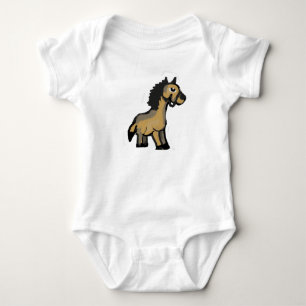 Body Jolie illustration de cheval de dessin animé dessi