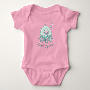 Body Jolie méduse Baby shower Kawaii Rose Girl