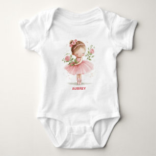 Body Jolie Petite Ballerine Rose Pastel