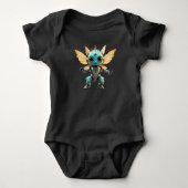 Body Jolie Pixie Robot Danseuse Turquoise (Devant)