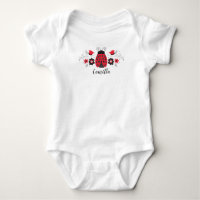 Jolie Red Ladybug nouveau-né bébé fille