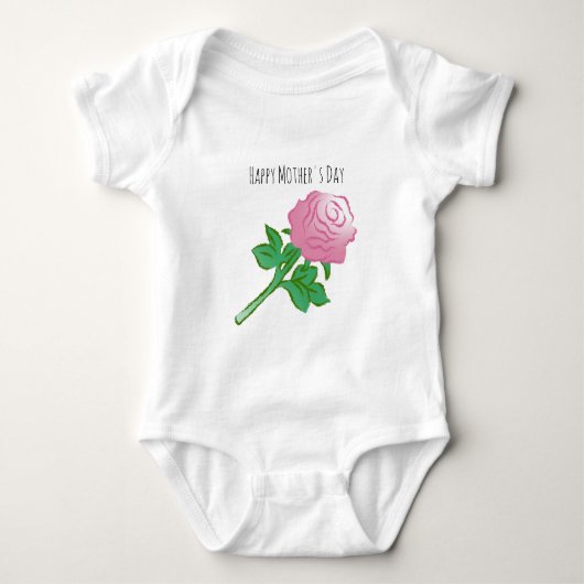 Body Jolie rose rose (Devant)