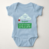 Body Jolies Fossettes Golfeur Drôle Papa Petit Caddie (Devant)