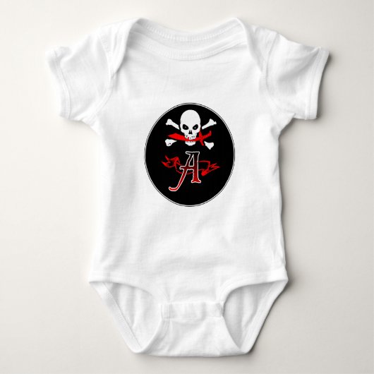 Body Jolly roger A Monogramme Initial (Devant)
