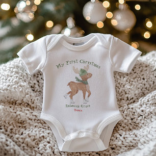 Body Jote Reindee Mon premier Noël