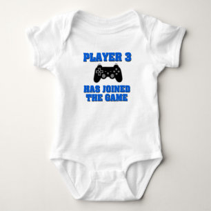 Body Joueur 3 a rejoint le jeu Funny baby boy shirt