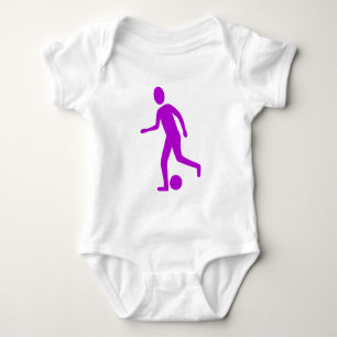 Body Joueur de football - violet
