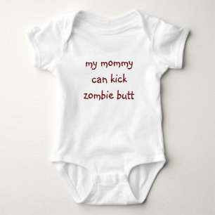 BODY JOUEUR ONE-SIE DE BOUT DE ZOMBI DE BÉBÉ