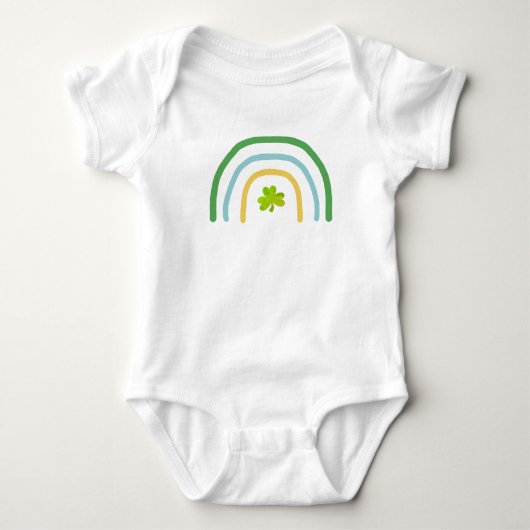 Body Jour de la Saint Patrick Rainbow Irish Kids T-Shir (Devant)