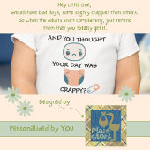 Body Jour de merdique pour bébé - couche