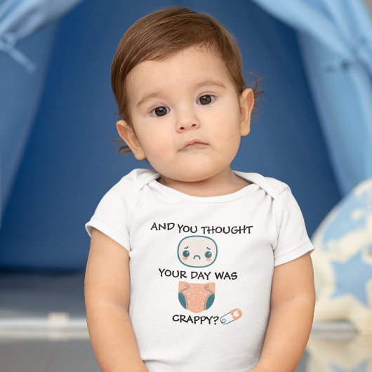Body Jour de merdique pour bébé - couche