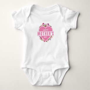 Body Jour des mères florales élégantes   Bodysuit