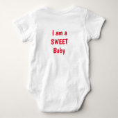 Body Jour heureux pour bébé doux (Dos)