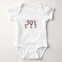 JOY Christmas Elves tenant des Lettres
