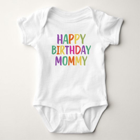 Body Joyeuse maman d'anniversaire (Devant)