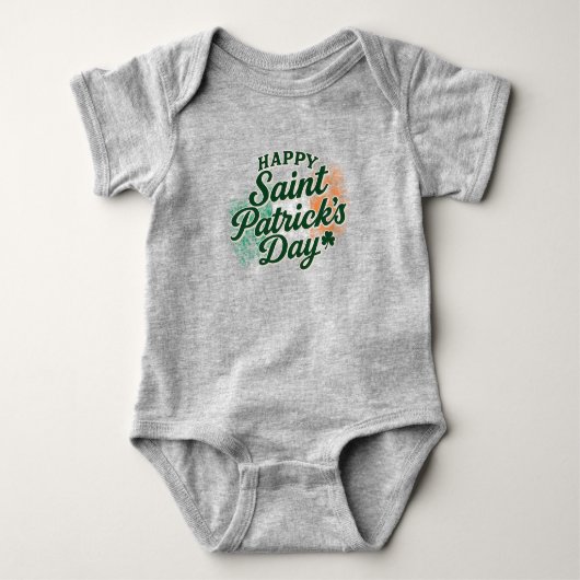 Body Joyeuse Saint-Patrick vintage (Devant)