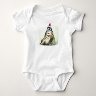 Body Joyeuses vacances, Penguins Baby Bodysuit