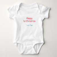 joyeux 1er noël rouge vert amour nom simple