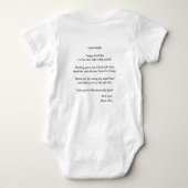 BODY JOYEUX ANNIVERSAIRE DADDY TEXTE ET PHOTO PERSONNAL (Dos)