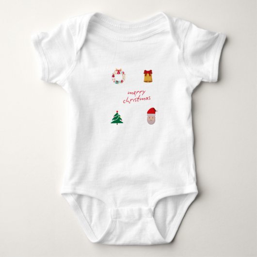Body joyeux bébé noël (Devant)