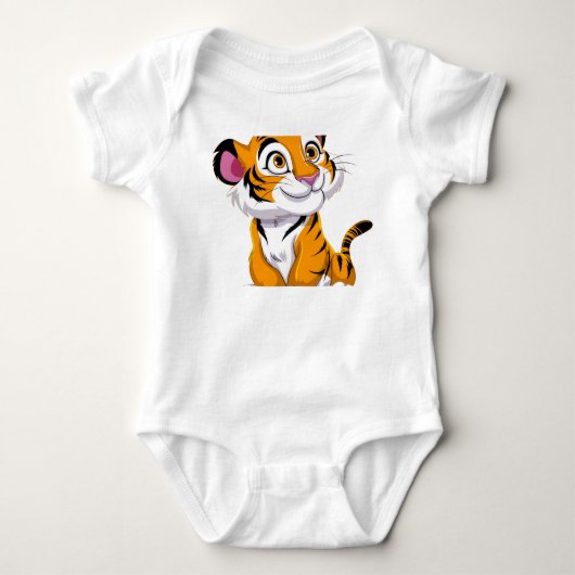Body Joyeux Jersey de tigre de dessin (Devant)