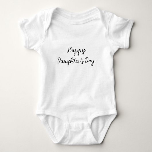 Body Joyeux jour de filles si.ple minimum ajouter le no (Devant)