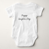 Body Joyeux jour de filles si.ple minimum ajouter le no (Dos)