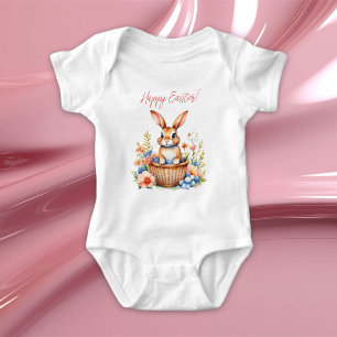 Body Joyeux lapin de Pâques Vintage