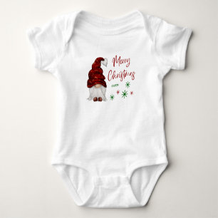 Body Joyeux Noël Rustique Country Girl Gnome Holiday