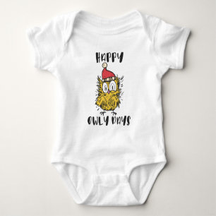 Body Joyeux Owly Days Funny Père Noël Owl